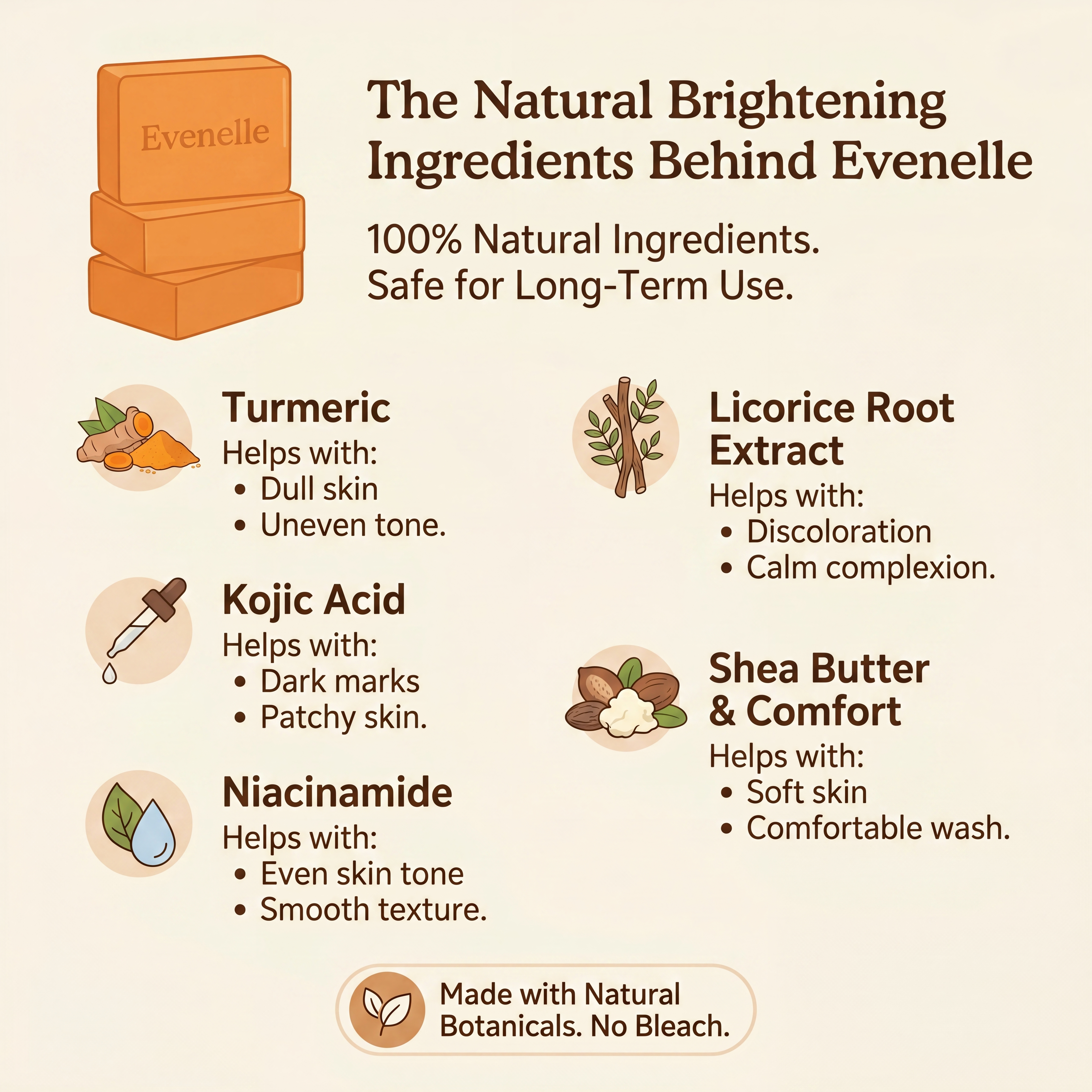 Evenelle® Brightening Shower Bar